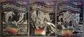 Set of 3 - Velvet Colouring Picture & Felt Tip Pens Dolphin Unicorn Mermaid A4