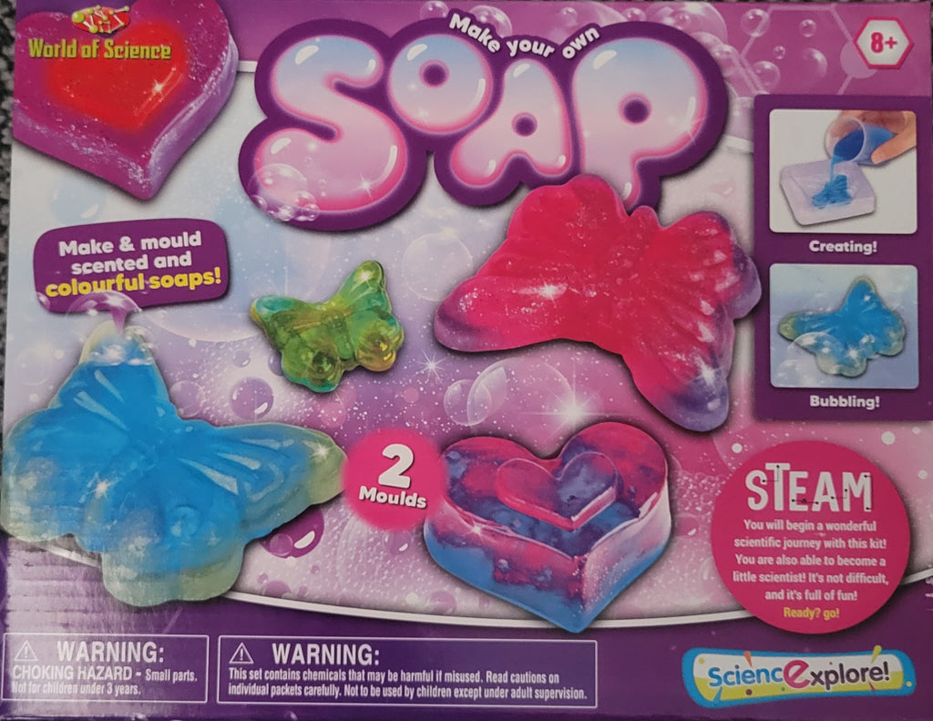 The Science Factory Make Your Own Soap Kit