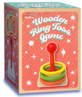 Classic Wooden Ring Toss Game Agility Practice Throwing Rings For Babies