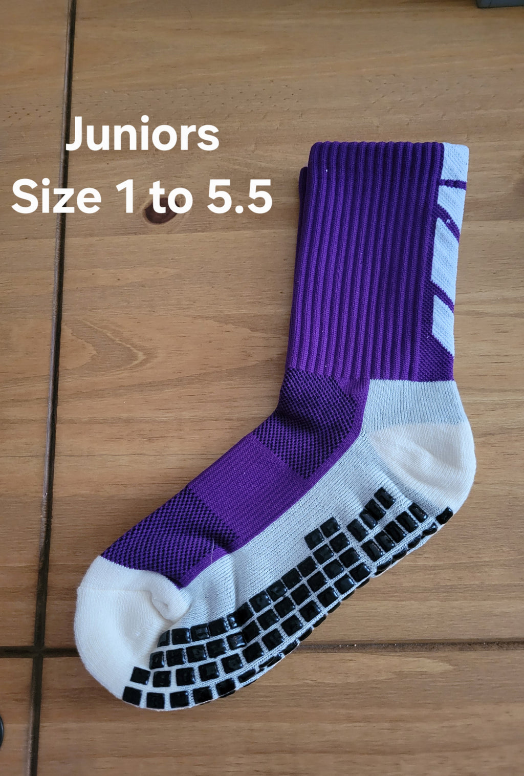 Football Grip Socks Kids New Size 1 to 5.5