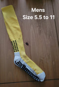 Long Grip Mens Socks Football One Size 5.5 to 11