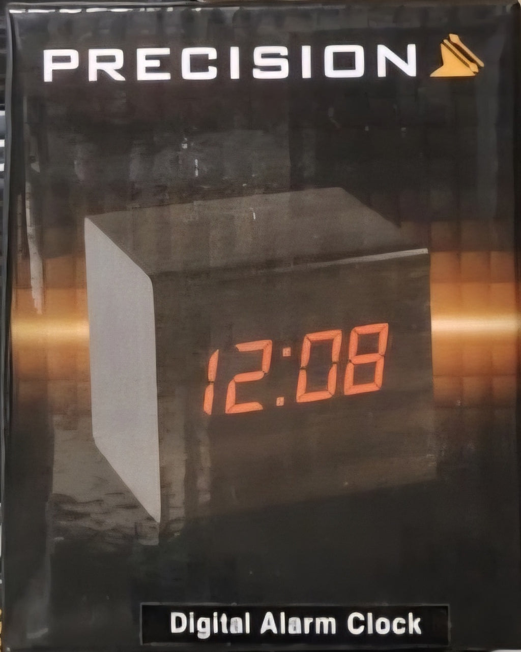 LED Wooden Alarm Clock Digital Display Table Desk