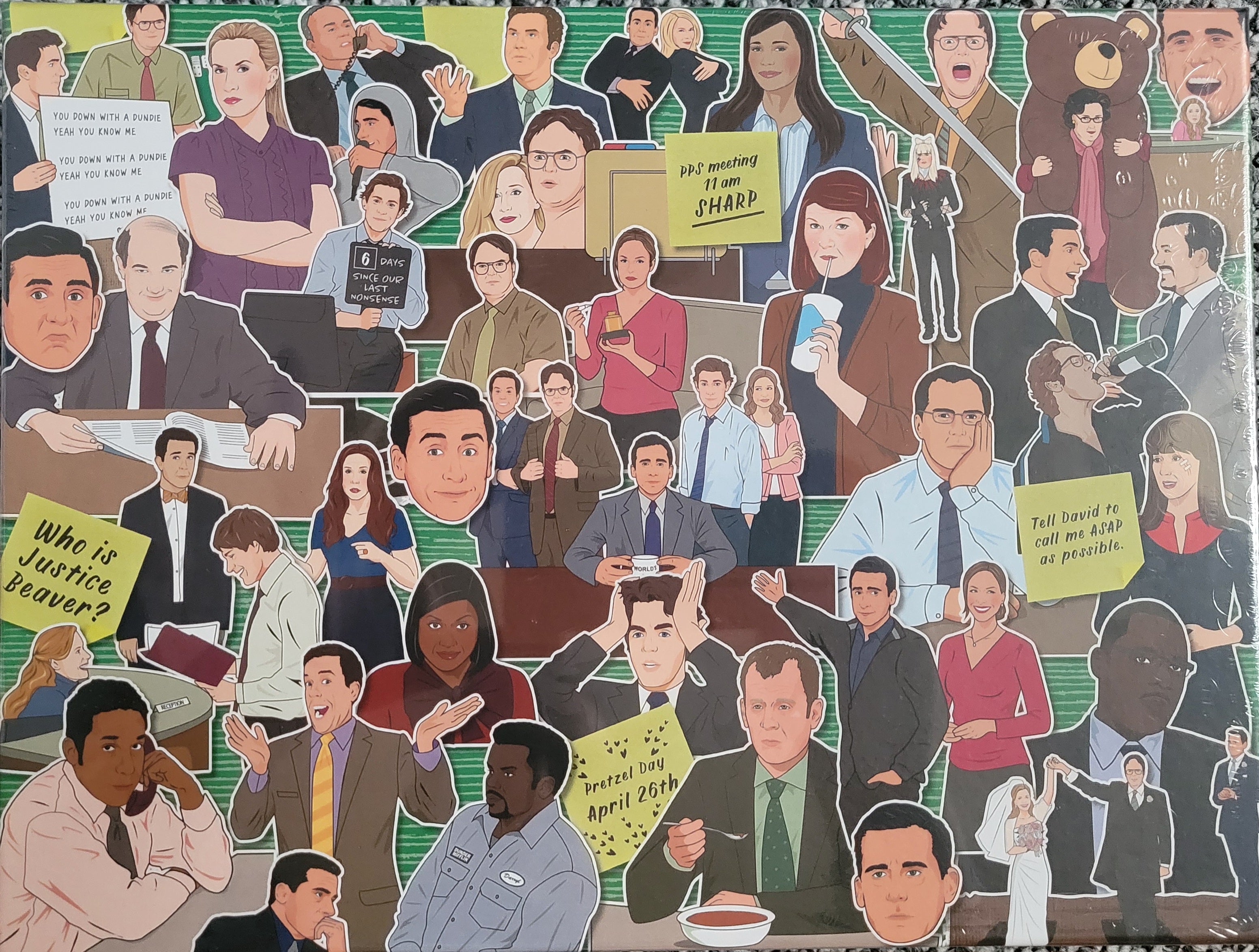 The Office 500 Piece  Puzzle Smith Street Gift 18”x24” Jigsaw Puzzle Toys Games