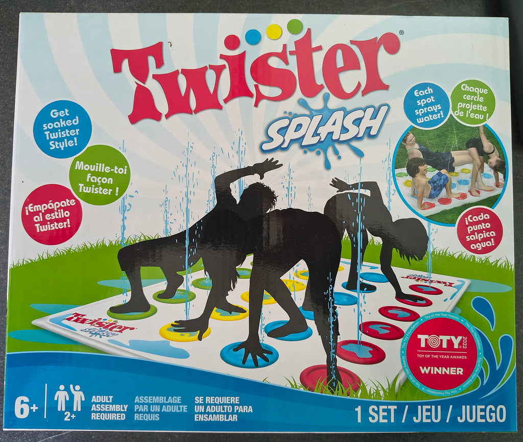 Twister Splash Inflatable Water Sprinkler Outdoor Garden Game for Families