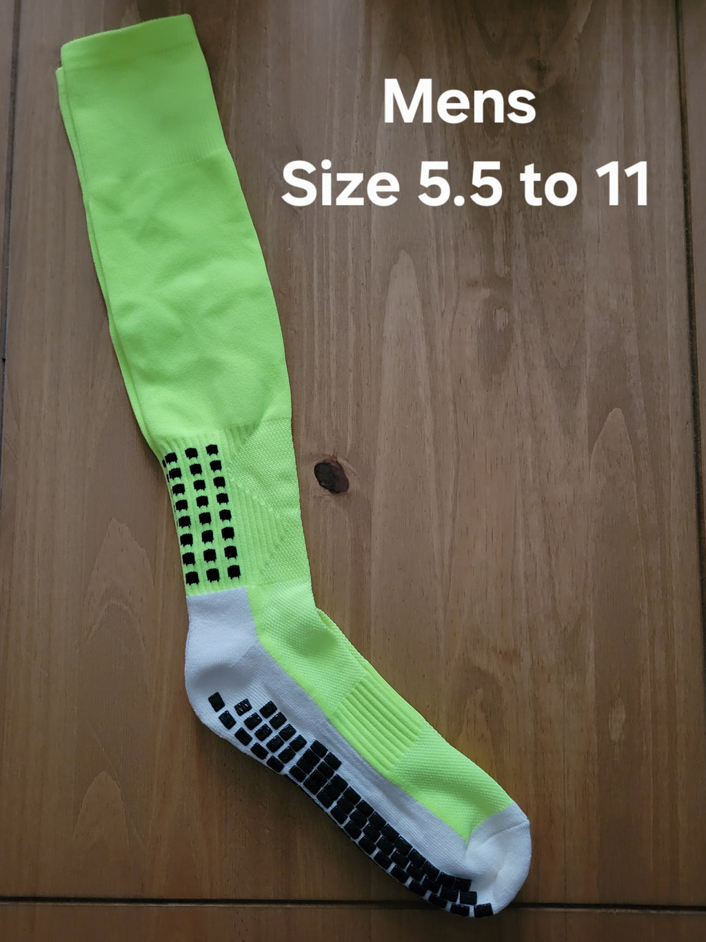 Long Grip Mens Socks Football One Size 5.5 to 11