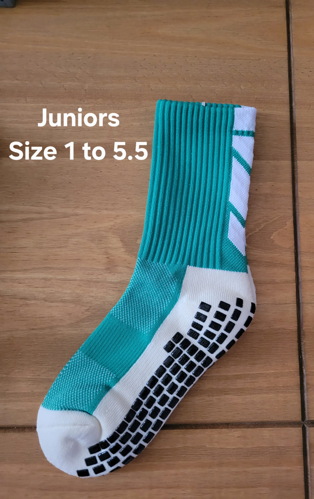 Football Grip Socks Kids New Size 1 to 5.5