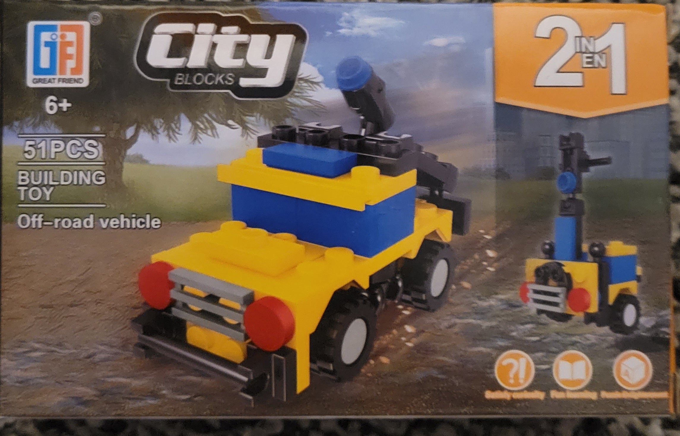 5 Mini Vehicle Brick Kits Build Your Own Transporter