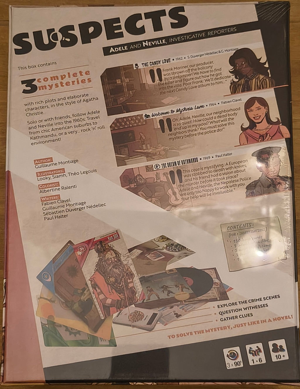 Suspects 3 Strategy Card Game Suspect Edition