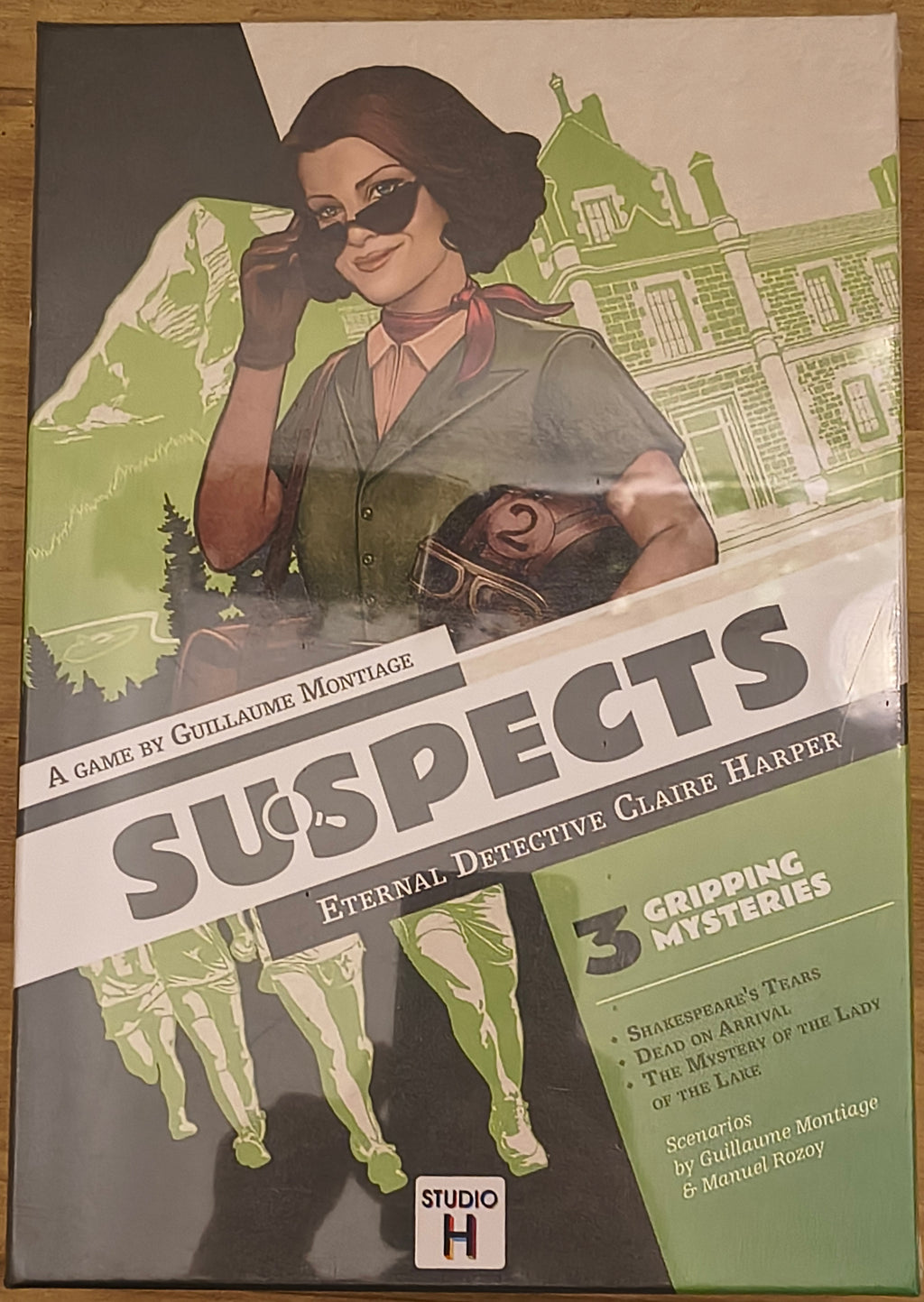 Suspects Eternal Detective Claire Harper murder mystery board game