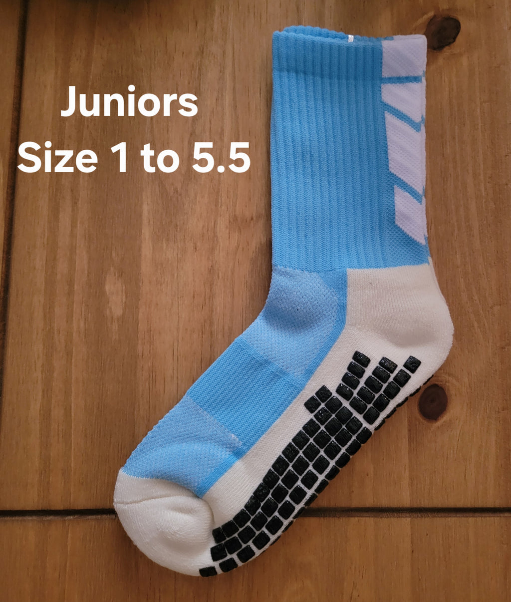 Football Grip Socks Kids New Size 1 to 5.5