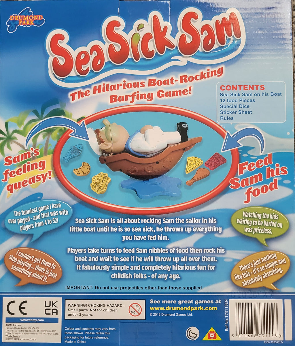 TOMY Sea Sick Sam family Game children kids game