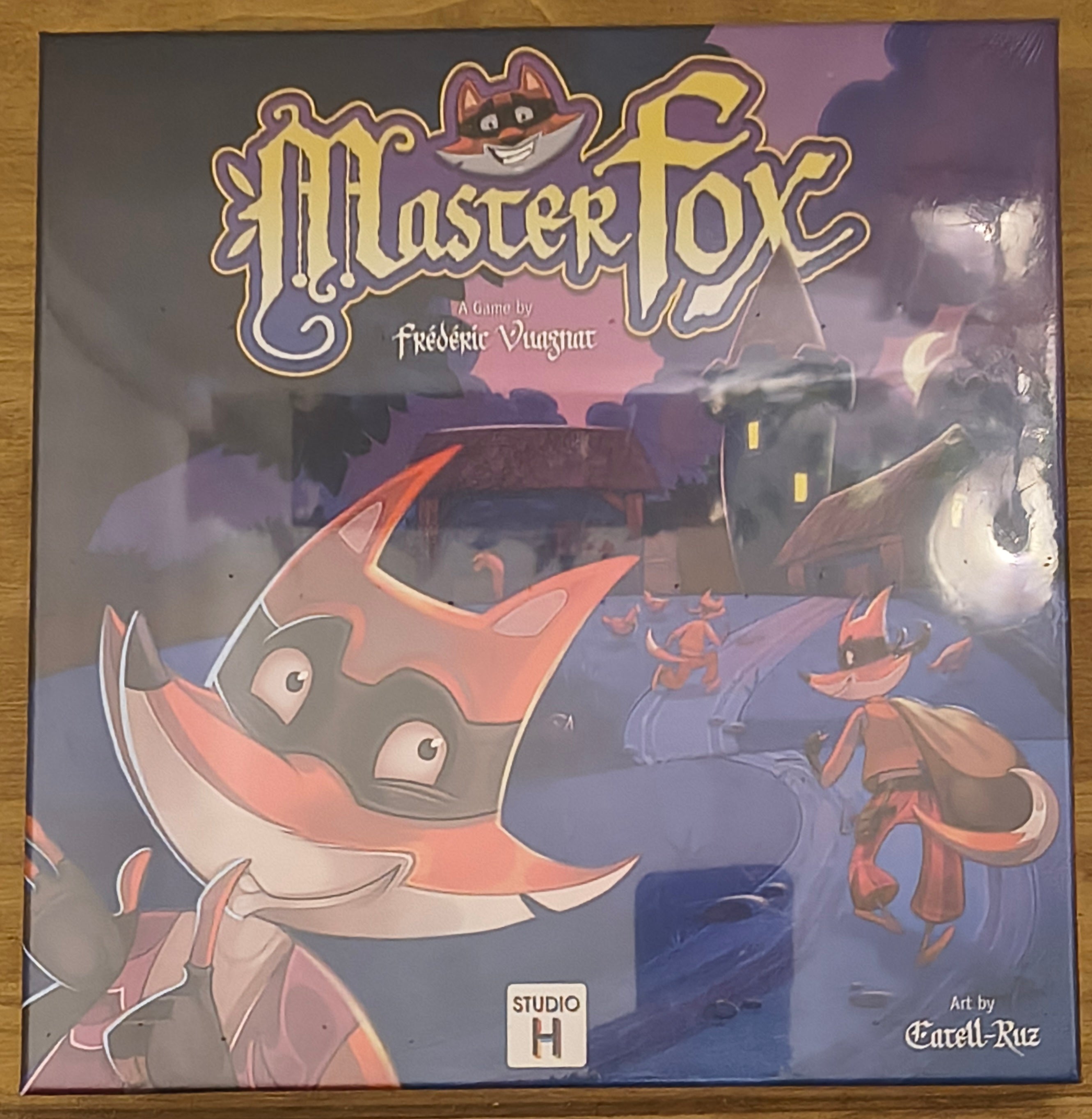 Master Fox Board Game Iello By Frederic Vuagnat Ages 7+ 2-4 Players NEW SEALED!