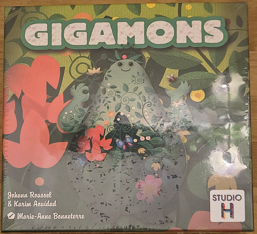 Gigamon Tile Laying Board Game - 2 to 4 Players - Ages 5 upwards